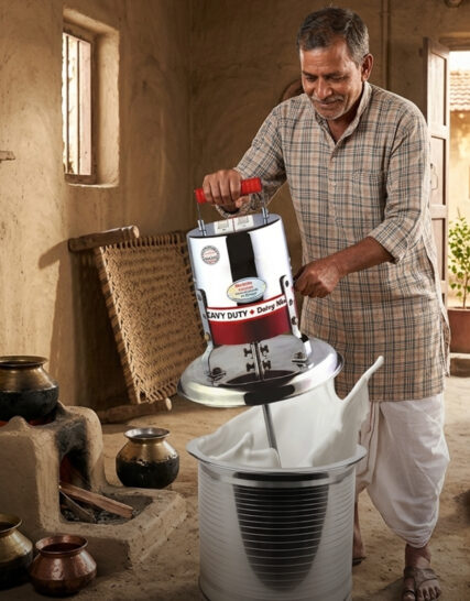 Shri Madhav Madhani (Steel Plate with Bucket)